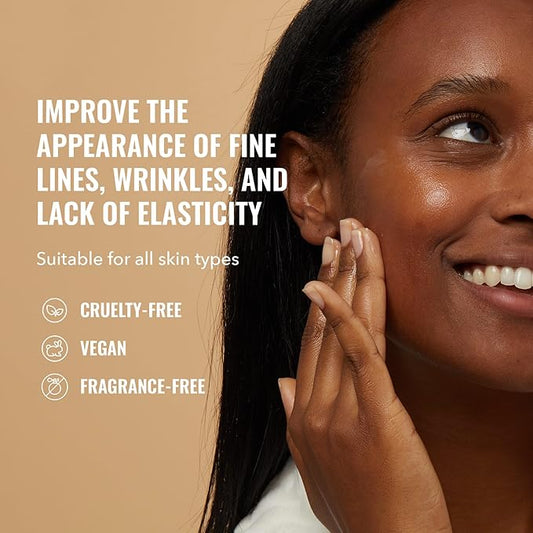 Good Molecules Gentle Retinol Cream - Retinol Night Cream for Collagen Production, Skin Tightening Recipe with Bakuchiol, Anti-Aging Skin Care For Face (Pack of 2)