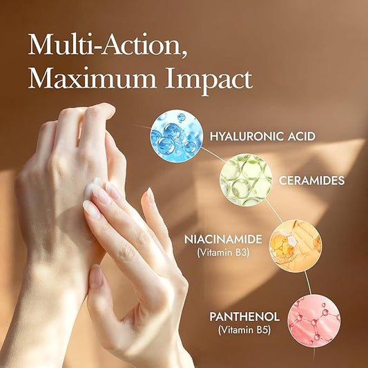 Ultra Rich Hand Cream – Intensive Hydration & Repair for Dry, Chapped Hands | Enriched with Shea Butter, Ceramides, Niacinamide (B3) & Panthenol (B5) (Lavender, 2.0 oz, Pack of 5)