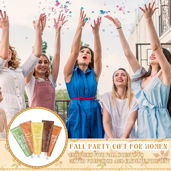 100 Pcs Fall Hand Cream Bulk, Mini Pumpkin Lotion, 30ml Natural Botanical Fragrance Fall Lotion for Chapped Hands, Thanksgiving Favors, Employee Gifts, Baby Shower, Travel, Work, Team, Staff