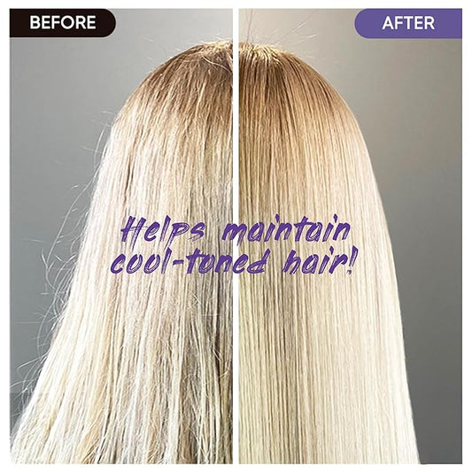 Purple Toning Shampoo Bar 2.0 - Hydrating & Moisturizing Natural Hair Soap Bar Shampoo for Hair Color & Scalp Nourishment - Bathing Soap Solid Shampoo for All Hair Types (120g, 4.23oz)