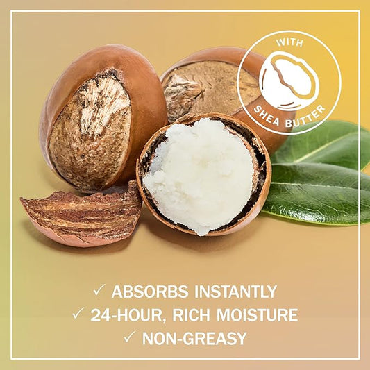 Olay Body Lotion for Women, Ultra Rich Moisture, 24hr Moisturizing & Deep Hydration, Absorbs Instantly, Penetrating Vitamin B3 Complex, For All Skin Types, Shea Butter Scent, 18 fl oz