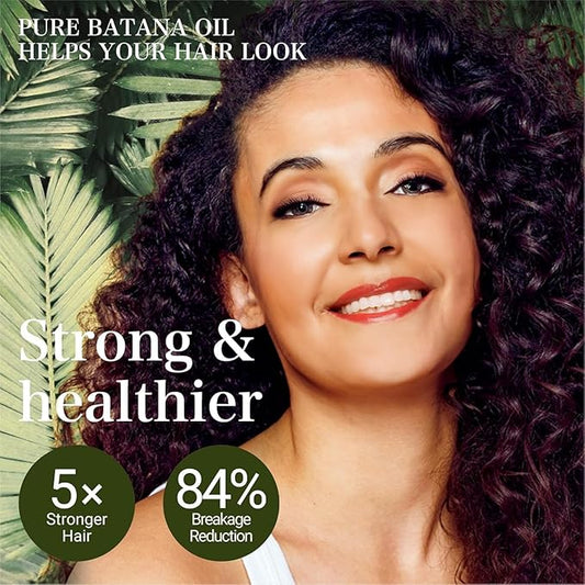 Batana Oil for Hair,Hair Oil with Rosemary for Hair Growth - 100% Organic Batana Oil (2pcs)