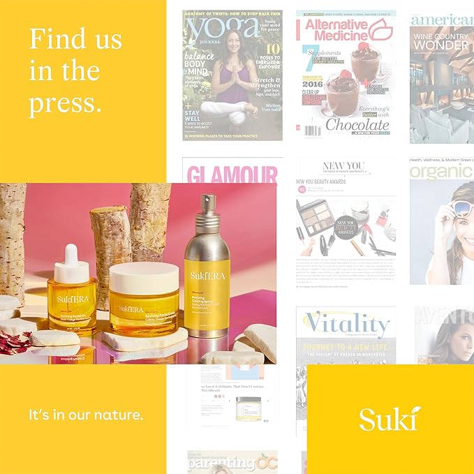 Suki Era Reviving Cooling Spray, Helps Relieve Hot Flashes, Calms, Cools, Hydrates, And Refreshes Skin During Perimenopause and Menopause, 4 Fl Oz