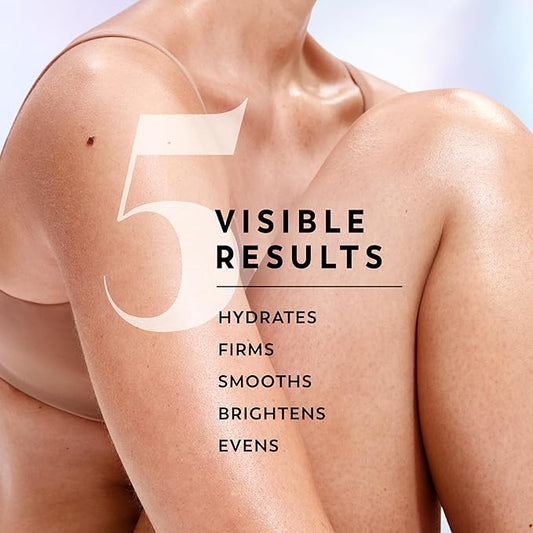 Olay Super Serum Body Wash for Normal Skin, 24hr Long Lasting Hydration, 5+ Ingredient Serum Complex for Bright Even Firm Luminous Skin, 18.5 fl oz