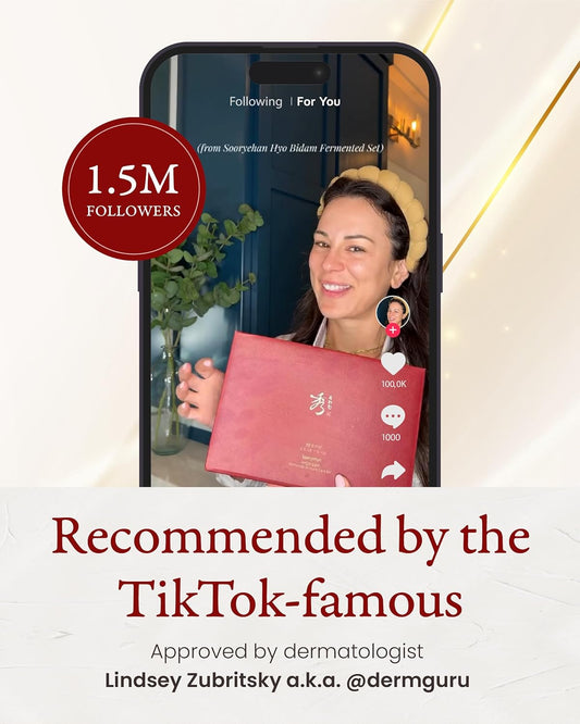 Korean Ginseng Skincare Gift Set β Hyobidam Hydrating & Firming Facial Set with Wild Ginseng, 13.53 fl oz