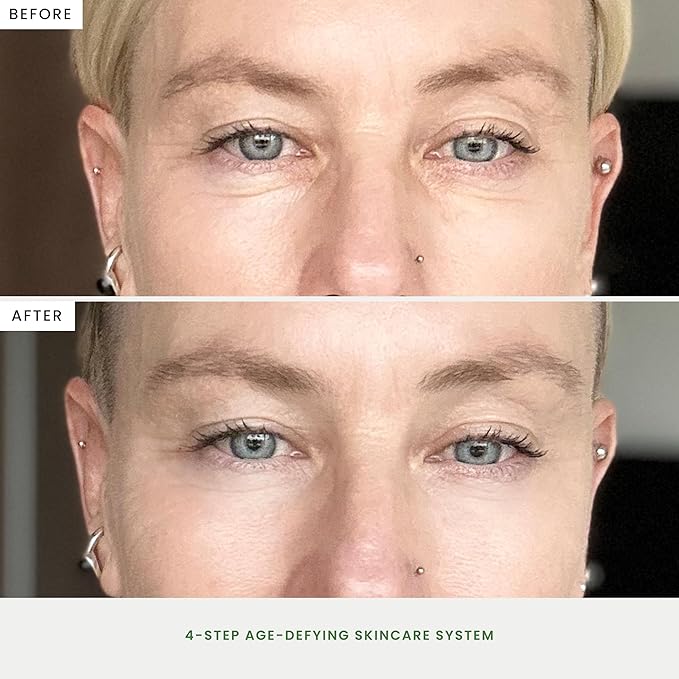 The Spa Dr. 4-Step Facial Kit for Women - 30 Day Supply Skin Care Kit - Anti Agin Facial Kit - Organic Skin Care - Perfectly pH Balanced