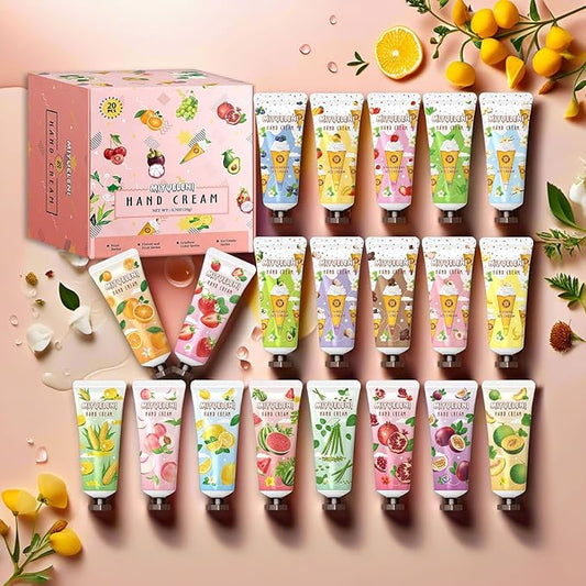 20pack Hand Lotions Gift Set for Dry Hands,Natural Plant Scents, Perfect for Women, Birthday, Mother's Day,Teacher Appreciation, Bridesmaid Thank You Gifts