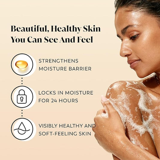 Olay Body Wash for Women, Ultra Moisture, 24hr Moisturizing, Hydrating & Refreshing, B3 Vitamin Complex, Free of Parabens & Phthalates, For All Skin Types, Cocoa Butter Scent, 33 fl oz