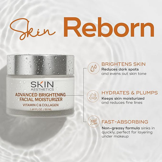 WZ Advanced Brightening Facial Moisturzer with Vitamin C and Collagen