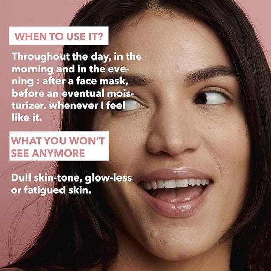 Exception Rosée - Regenerating Facial Mist - Hydrating & Refreshing - With Ceramides & Omega-3 & 6 - Brightening, Firming & Revitalizing Rose Water - For Radiant Skin - 1.69oz