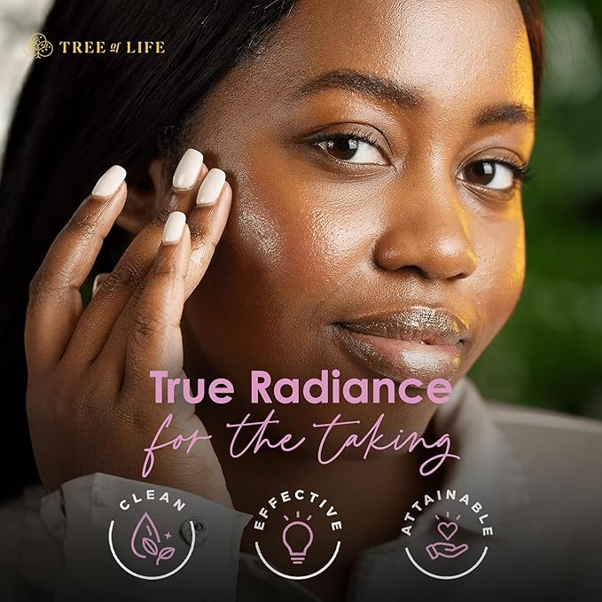 Tree of Life Beauty Facial Skin Care Set, Brightening, Firming, Hydrating, Dry Face, Dermatologist Tested - Retinol Serum and Hydrating Hyaluronic Acid - Skin Care Kit, 2 count of 1 Fl Oz