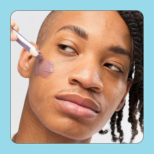 Bubble Skincare Come Clean Detoxifying Clay Mask - Mineral-Rich Face Mask with Azelaic Acid and Vitamin E to Gently Exfoliate and Protect Skin - Suitable for All Skin Types (45 ml)