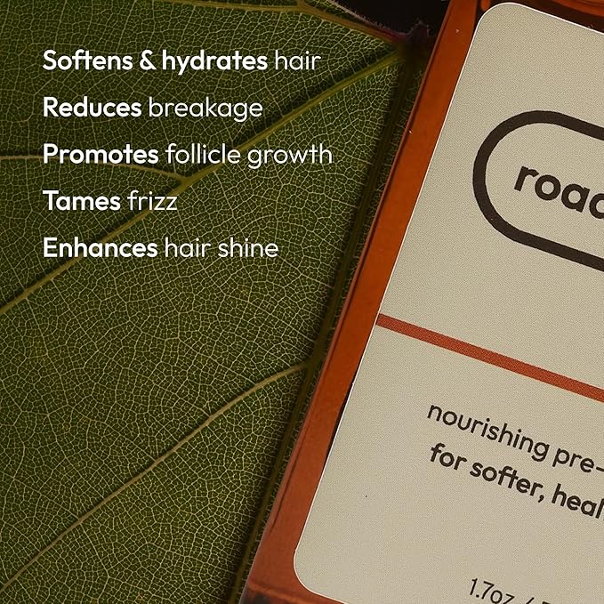 Heritage Hair Oil | Nourishing prewash blend | For dry, damaged, or frizzy hair | 100% Organic ayurvedic formula | Rosemary infused