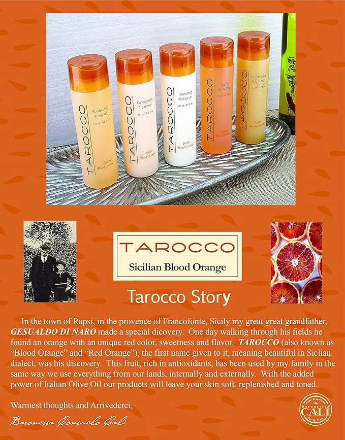 Tarocco Foot Cream with Menthol - 3 pack - by Baronessa Cali