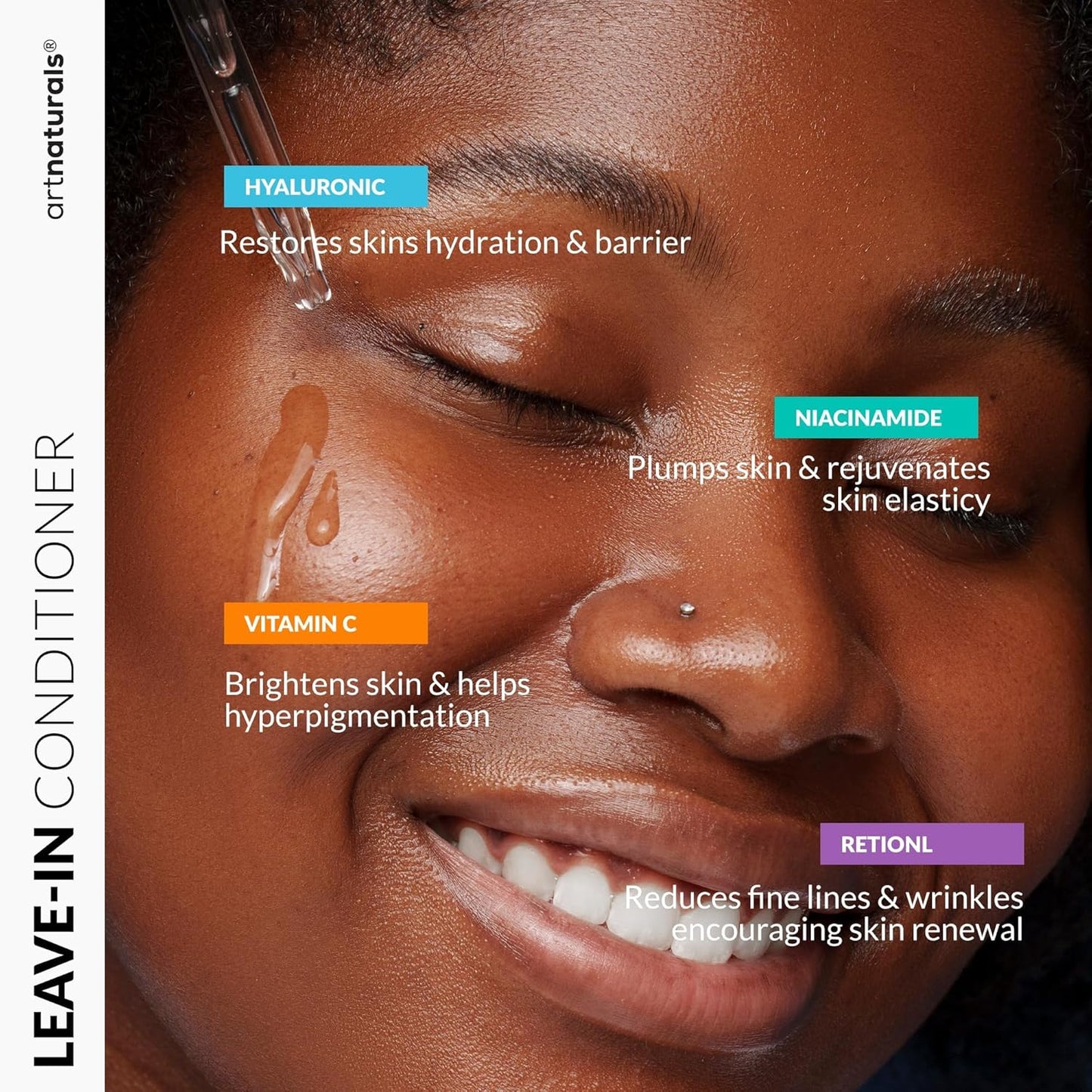 Vitamin C Serum Set – 4-Piece Anti-Aging Kit with Retinol, Hyaluronic Acid & Niacinamide, Brightening & Wrinkle Repair (3-Month Supply)