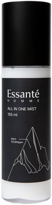 ESSENTÉ Hot Spring All-in-One Facial Mist, 3-in-1 Toner, Lotion & Essence, Deep Hydration & Soothing, Non-Sticky, Ultra-Fine Spray 5.24 fl oz