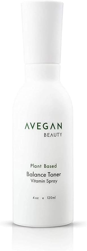Ecco Bella AVEGAN and Wellness Beauty Plant-Based Balance Toner - Moisturizing pH Balancing Facial Toner for Sensitive Skin - Skincare Essential
