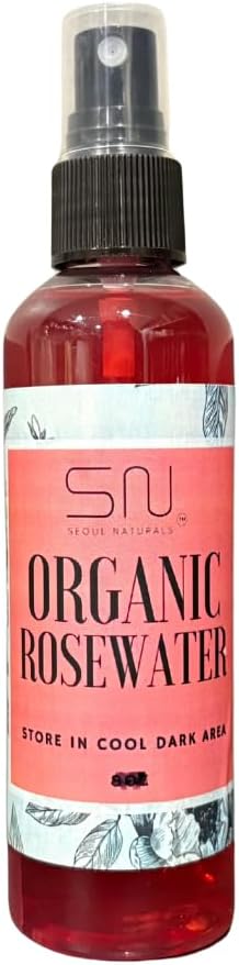 Seoul Naturals Rosewater Spray, K Beauty, 4 oz