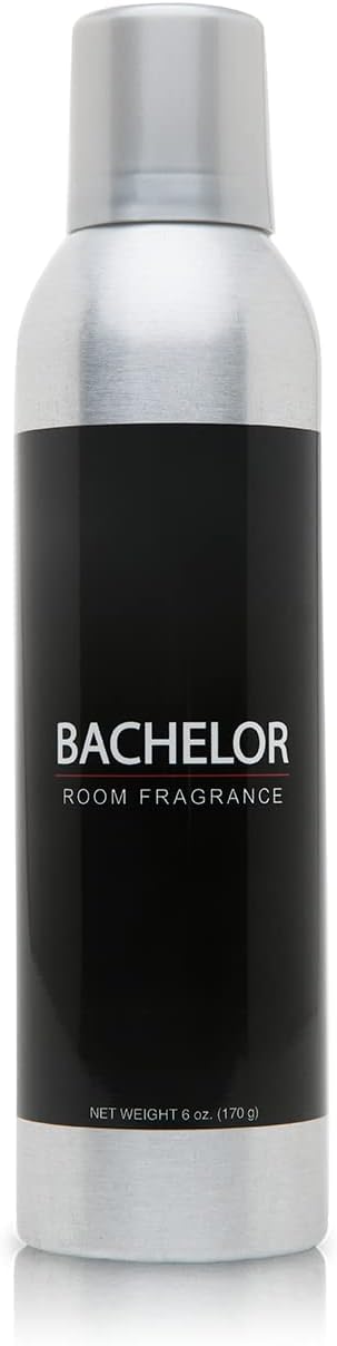 Room Fragrance Air Freshener Spray Concentrated Bathroom, Kitchen, Car, or Office Deodorizer, U.S.- Made by AP Fragrance (Bachelor)