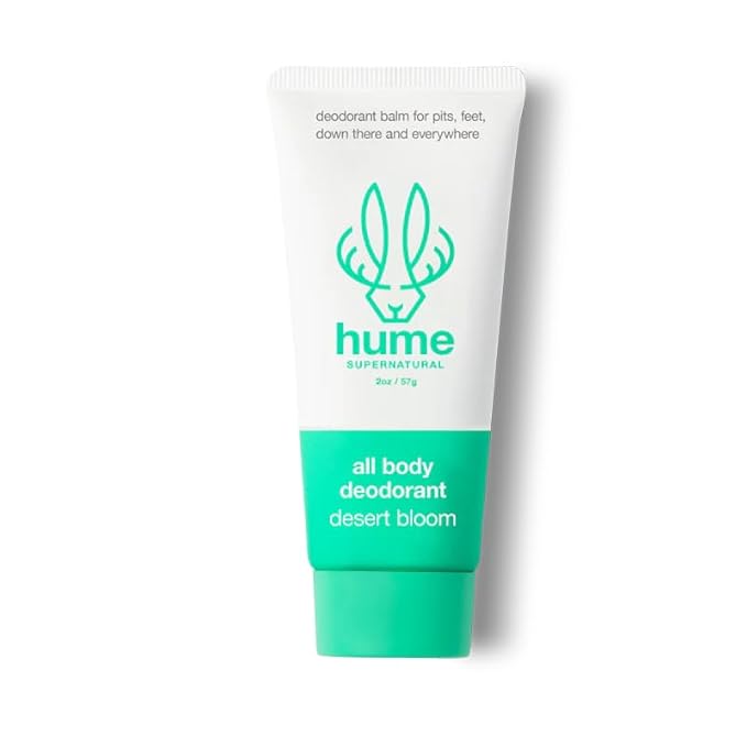 HUME SUPERNATURAL Foot Cream for Dry Cracked Heels and Feet – Moisturizing Heel Balm for Smelly, Callused, or StinkyFeet – CrackedFeet Treatment