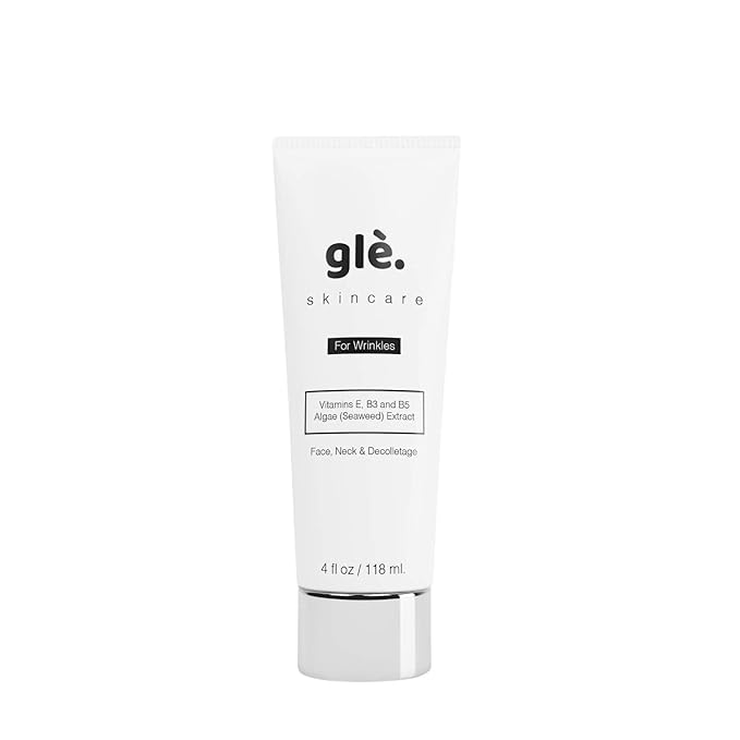 Gle for Wrinkles, Fine Lines and Aging Spots Anti-Aging Skincare Moisturizer with Vitamin E, Algae Extract and Vitamins B3 and B5