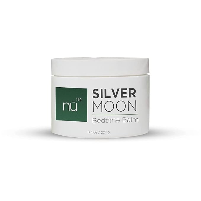 nu119 How to Heal Cracked Feet Overnight Silver Moon Bedtime Balm | Natural Cream Moisturizer Treatment for Dry Skin on Heels & Hands for Men & Women | Fix & Repair Foot Skin & Soften Calluses