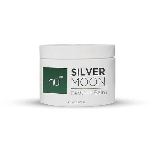 nu119 How to Heal Cracked Feet Overnight Silver Moon Bedtime Balm | Natural Cream Moisturizer Treatment for Dry Skin on Heels & Hands for Men & Women | Fix & Repair Foot Skin & Soften Calluses