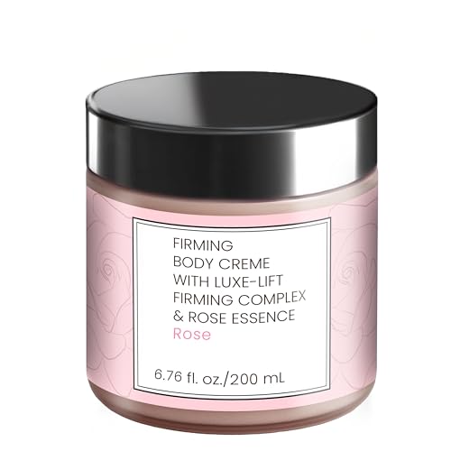 Champagne Lift Body Creme – Luxe-Lift Firming Complex & Pink Pepperslim for Tightened, Hydrated Skin (Rose)