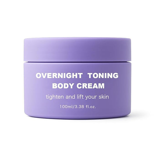 Overnight Toning Whip, Anti-Wrinkle Skin Tightening Gel,Overnight Toning Body Firming Cream, Body Firming Whip That Works While You Sleep, Suitable for All Skin Types (1 Bottle)