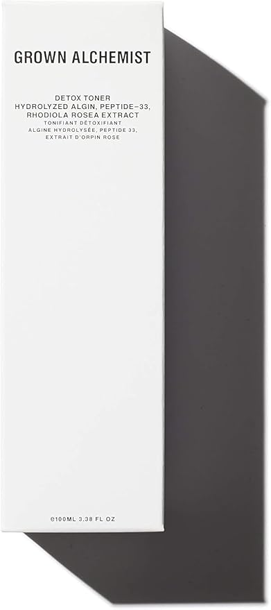 Grown Alchemist Detox Toner Mist, Remove Impurities with Skin Defense & Antioxidant Protection for Less Noticeable Fine Lines and Wrinkles, 3.38 Ounce