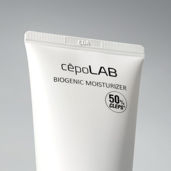 Biogenic Moisturizer with 50% CLEPS®, Daily Face Cream – Long-Lasting Hydration, Korean Skincare for All Skin Types, 2.7 fl.oz