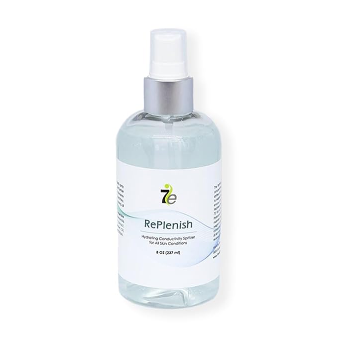 7E Wellness MyoLift RePlenish Spritzer – Hydrating Mist for Microcurrent Therapy – Reactivates Conductive Gel, Enhances Conductivity, Soothes & Moisturizes Skin (8oz / 236ml)