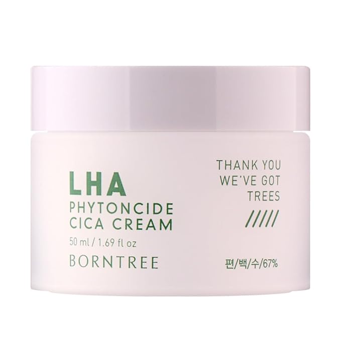 lha Phytoncide Cica Cream 1.69 fl oz/K_beauty,Vegan Cosmetics, Clean Beauty, Ewg All Green Grade/36ml soothing ingredients,pH5.5mildly acidic,adenosine, madecasoside,aha,baha,nature