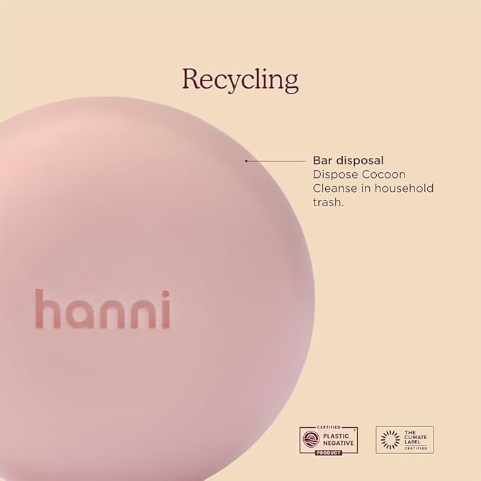 HANNI Cocoon Cleanse Serum with Shea Butter, Soap-Free Body Wash, Hydrating Cleanser with Eucalyptus, 3.7 oz (2 Pack)