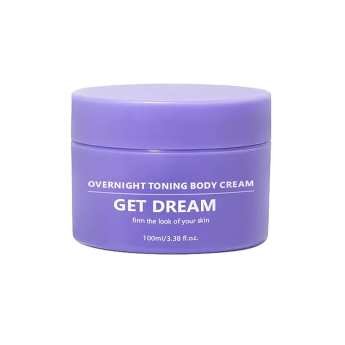 Overnight Toning Body Firming Cream, Body Firming Cream Cellulite Remover for Legs and Body,Smooth & Tight Skin, Help Reduce Fine Lines & Wrinkles for All Skin Types