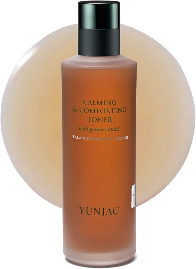YUNJAC Calming & Comforting Toner (5.07 fl oz) - Low Irritation Toner for Sensitive Skin. Instant Cooling Solution with PHA for Smoother Skin. for Daily Use.
