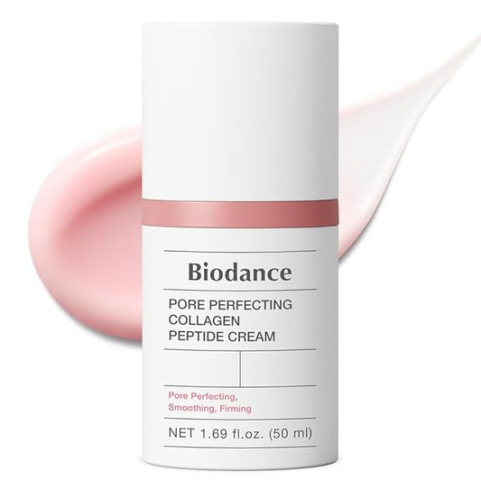 BIODANCE Pore Perfecting Collagen Peptide Cream, Hydrating, Plumping, Pore Care, Firming Facial Moisturizer, Korean Skincare | 1.69 fl.oz, 50ml