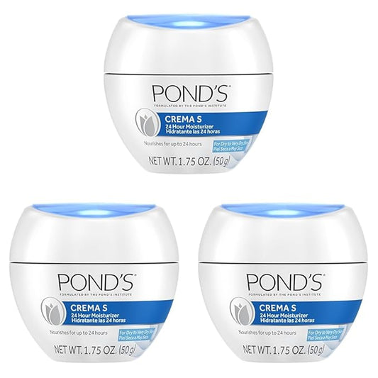 POND'S Nourishing Moisturizing Cream, Crema S 1.75 oz (Pack of 3)