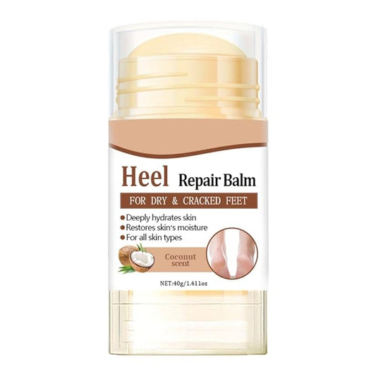 60% Urea Cream - 1.41 oz Coconut Foot Hand Cream Stick for Dry & Cracked Feet Elbows Knees Heels Hands, Hydrates & Nourish Foot Care for Softening and Moisturizing, Removing Calloused Skin