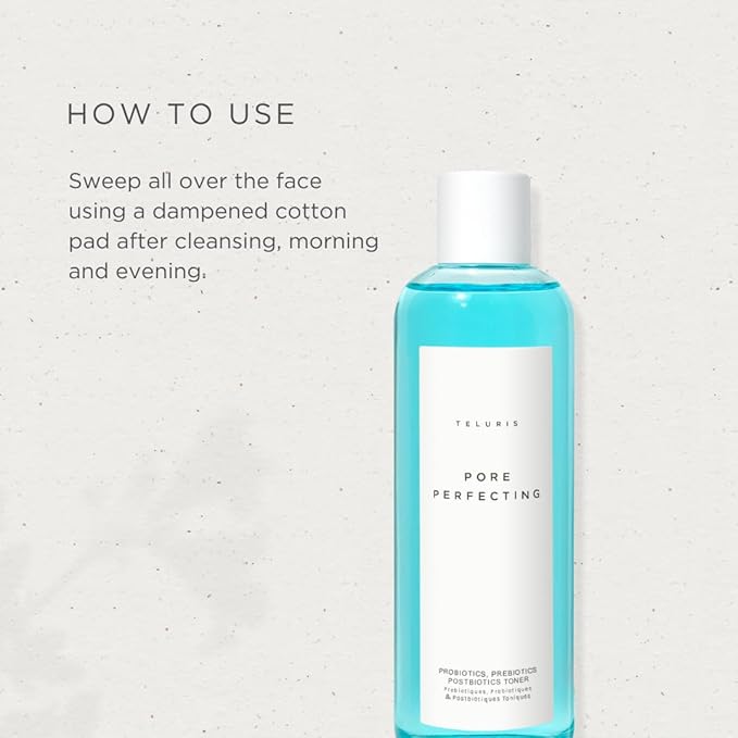 Pore Perfecting Pre, Pro & Postbiotics Toner - Microbiome-Friendly Toner and minimize pores for Smooth, Glowing Skin (150ml)