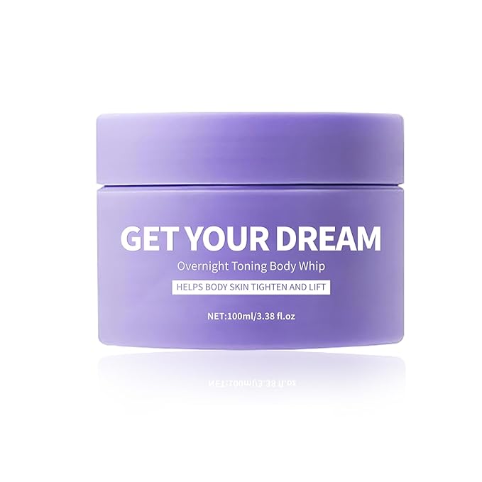 Get Your Dream Overnight Toning Whip,Skin Tightening Cream For Body,Bodys Firming and Tightening Cream-Natural Body firming Oil Suitable for All Skin Types(1PC)