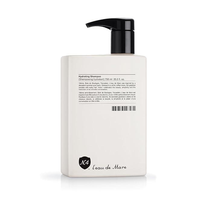 Number 4 Hydrating Shampoo, Shampoo for Women and Men. Sulfate, Gluten, & Paraben Free. Moisturizing & Color Protecting, 25 oz