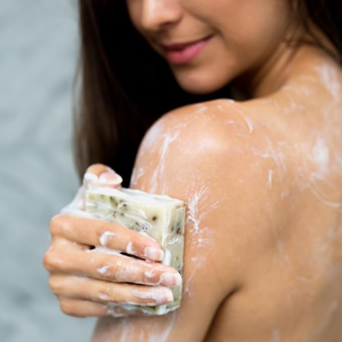 Edens Garden Peppermint Bar Soap - Natural Cold-Processed Soap with Pure Essential Oils for Hydrating, Moisturizing, & Calming Skin - Handmade Aromatherapy Bath Soap for Face & Body, 4.5 oz (127 g)