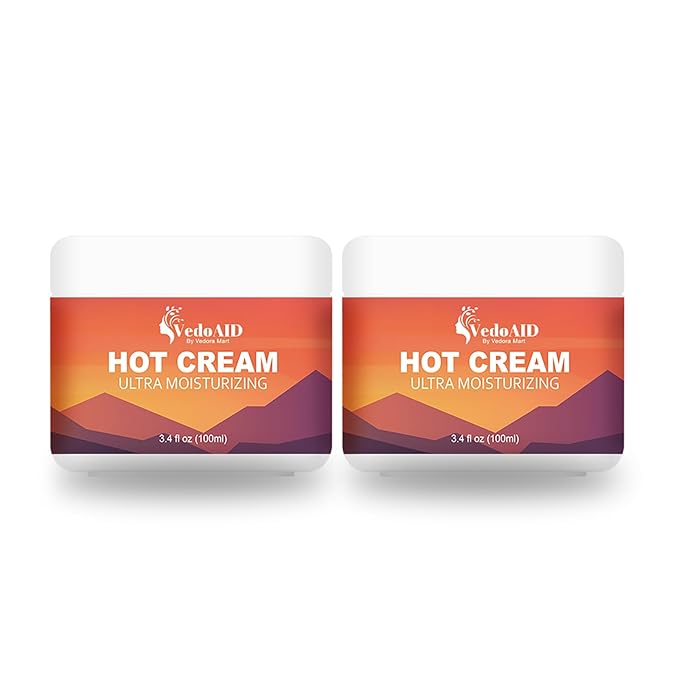 (2pc) Hot Firming Cream Sweat Enhancer, Skin Tightening and Cellulite Reduction Lotion for Stomach, Thighs and Butt, Ulta Moisturizing Pre and Post Workout Sweat Cream for Better Results (6.8 fl oz)