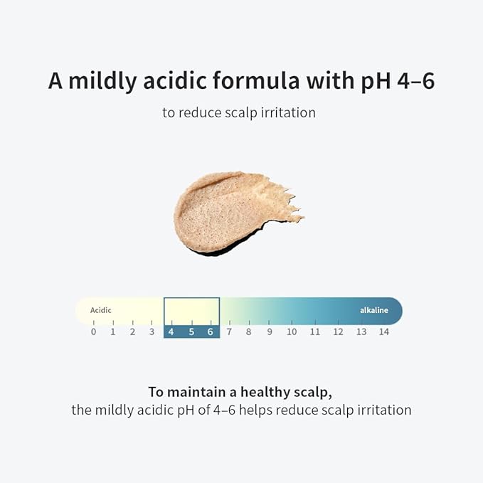 GROWUS Sea Salt Therapy Scalp Scaler - Salicylic Acid, Niacinamide, Dexpanthenol, Exfoliating, Deep Cleansing, Free from Paraben and Sulfate, 2 in 1 Shampoo for Itchy and Oily Scalp (8.8 Oz / 250g)