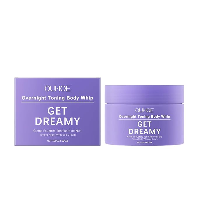 GET DREAMY Overnight Toning Whip - Nighttime Body Firming Cream for Tightening Loose Skin & Belly,Hydrating Moisturizer for Women & Men(1PC)