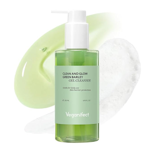 Gel-to-Foam Cleanser | Low pH Hydrating Face Wash for Dry & Sensitive Skin | Hydrates & Balances Skin | Korean Vegan Skincare (205ml/6.93 fl oz)