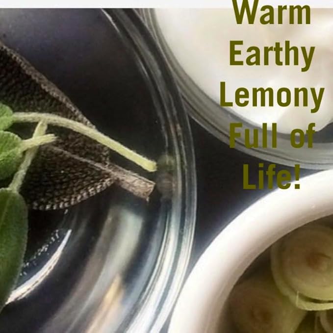 Lemongrass & Sage Hand & Body Lotion for Dry Skin – Infused with Natural-Organic Shea Butter & Acai Fruit Oil (8oz)