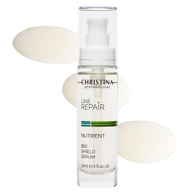 Christina Line Repair Nutrient Bio Shield Serum For Face - Protective Skin Barrier, Hydration Boost, Anti-Aging, Long-lasting Moisture, Face Serum For Dry, Normal, Sensitive Skin