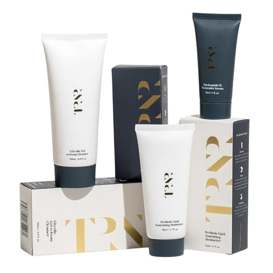 TRNR SKIN Face Care Routine | Natural, Plant-Based & Science-First Skincare Routine for Men & Women (Bundle)